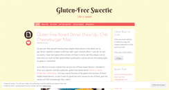 Desktop Screenshot of glutenfreesweetie.com